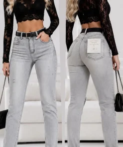 Jeansy Damskie,size xs-xl,paczka 10szt, 1 kolor