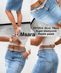 Spódnica krótka Damskie,size xs-xl,paczka 10szt, 1 kolor