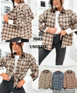 Koszule Damskie,size uni,paczka 6szt, mix kolor