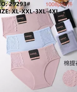 Majtki Damskie,size xl-4xl,Paczka 24szt,mix kolor