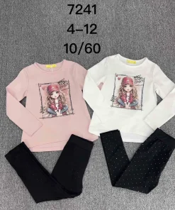 Komplety DZIECIĘCA,size 4-12lat,Paczka 10szt ,mix kolor