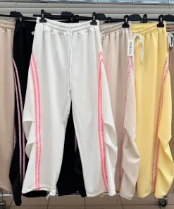 Spodnie damskie WŁOSKA,Size uni ,paczka 6 szt mix kolor
