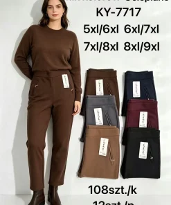 Spodnie Damskie,size 5xl/6xl-8xl/9xl,paczka 12szt, mix kolor