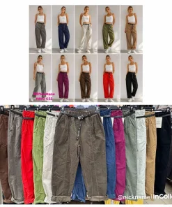 Spodnie damskie,size uni,Paczka 6szt ,mix kolor