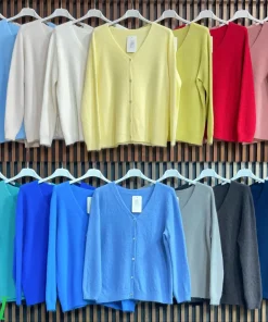 Swetry Damskie WŁOSKA,Size uni,paczka 6szt, mix kolor