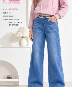 Spodnie JEANSY DZIECIĘCA,size 8-16lat,paczka 5szt, 1 kolor