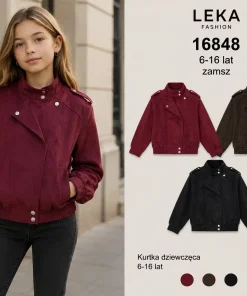 Kurtki DZIECIĘCA,size 6-16lat,Paczka 6szt,1kolor