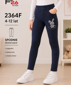 Spodnie JEANSY DZIECIĘCA,size 4-12lat,Paczka 10szt,1kolor