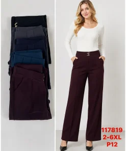 Spodnie Damskie,Size 2xl-6xl,paczka 12szt, mix kolor