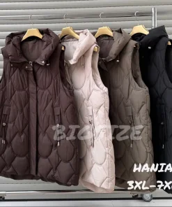 Kamizelki damskie ,size 3-7xl,Paczka 5szt ,1kolor