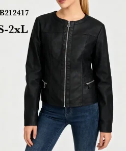 Kurtki skórzane DAMSKA,size s-2xl,paczka 5szt, 1kolor