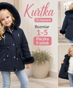 Kurtki DZIECIĘCA,size 1-5lat,Paczka 5szt ,1kolor