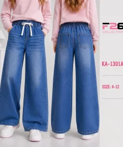 Spodnie JEANSY DZIECIĘCA,size 4-12lat,paczka 5szt, 1 kolor