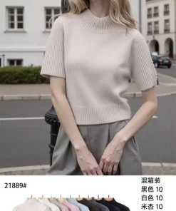 Swetry Damskie WŁOSKA,Size uni,paczka 6szt, mix kolor