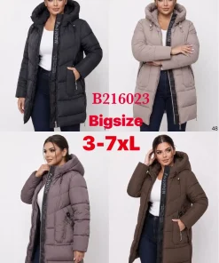 Kurtki damskie,size 3-7xl,paczka 5szt ,1kolor