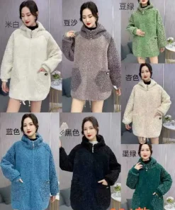 Kurtki Damskie,size uni,Paczka 6szt,mix kolor
