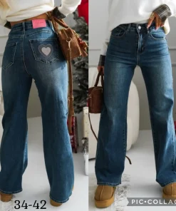 Jeansy Damskie,Size 34-42,paczka 10szt, 1 kolor