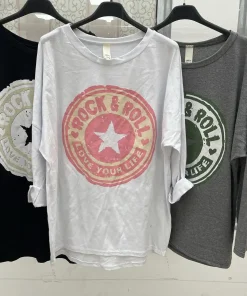 Bluzki Damskie WŁOSKA,Size uni,paczka 6szt, mix kolor