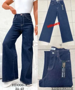 Jeansy Damskie,Size 34-42,paczka 10szt, 1 kolor