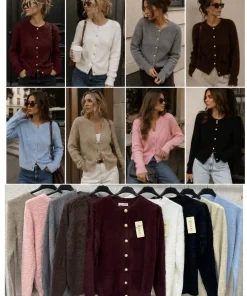 Swetry damskie,Size uni,paczka 6szt, mix kolor