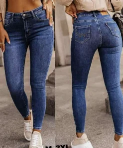 Jeansy Damskie,size m-3xl,Paczka 12szt ,1kolor