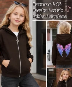 Bluzy DZIECIĘCA, size 6-16lat,Paczka 6szt, 1kolor