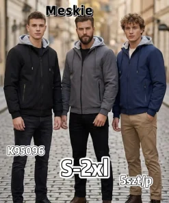 Kurtki MĘSKA ,size s-2xl,Paczka 5szt ,1kolor