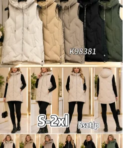 Kamizelki DAMSKI ,size s-2xl,Paczka 5szt ,1 kolor