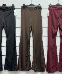 Spodnie Damskie WŁOSKA,Size uni,paczka 6szt, mix kolor