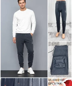 Spodnie MĘSKIE,size m-3xl,paczka 12szt,mix kolor