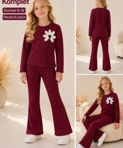 Komplety DZIECIĘCA,size 6-16lat,Paczka 6szt ,1kolor