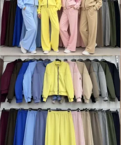 Komplety Damskie WŁOSKA,Size uni,paczka 6szt, mix kolor