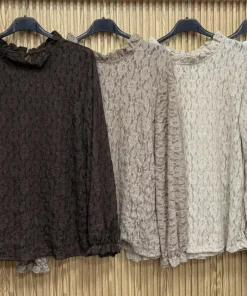 Bluzki Damskie WŁOSKA,Size uni,paczka 6szt, mix kolor