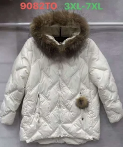 Kurtki Damskie,size 3xl-7xl,paczka 5szt, 1 kolor