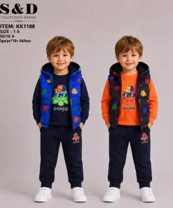 Komplety DZIECIĘCA, size 1-5lat,Paczka 10szt, mix kolor