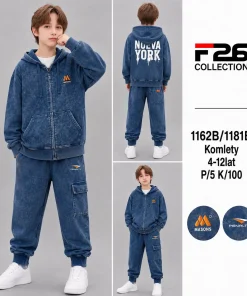 Komplety DZIECIĘCA, size 4-12lat,Paczka 5szt, 1kolor
