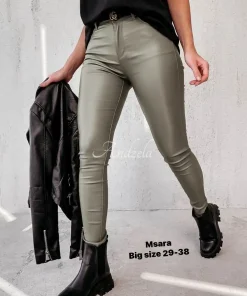 Spodnie skórzane Damskie,size 29-38,Paczka 10szt ,1kolor