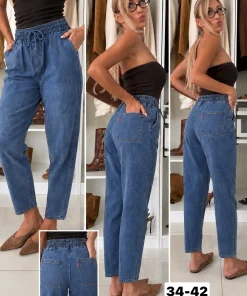 Jeansy Damskie,size 34-42,Paczka 10szt ,1kolor