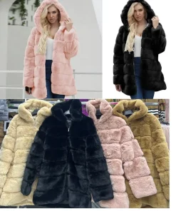 Kurtki Damskie WŁOSKA,Size uni,paczka 6szt, mix kolor