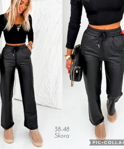 Spodnie skórzane Damske,Size 34-42,paczka 10szt, 1 kolor
