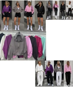 Bluzy damskie,Size uni,paczka 6szt, mix kolor