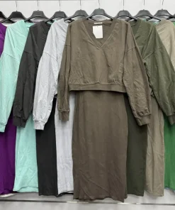 Komplety Damskie WŁOSKA,Size uni,paczka 6szt, mix kolor