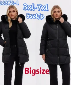 Kurtki Damskie,size 3-7xl,Paczka 5szt ,1kolor