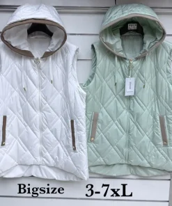 Kamizelki damskie ,size 3-7xl, Paczka 5szt ,1kolor