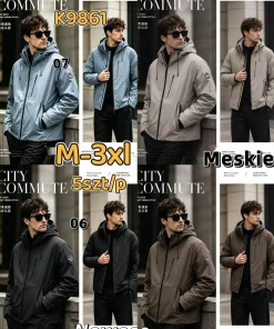 Kurtki MĘSKA ,size m-3xl,Paczka 5szt ,1kolor