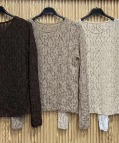 Bluzki Damskie WŁOSKA,Size uni,paczka 6szt, mix kolor