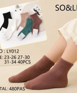 Skarpetki DZIECIĘCA,Size 23-34,paczka 40szt, mix kolor