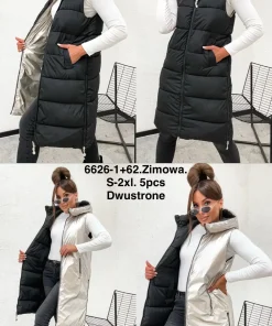 Kamizelki Damskie,size s-2xl,paczka 5szt, 1 kolor
