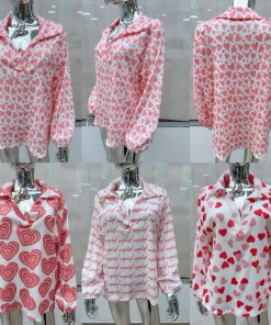 Bluzki Damskie WŁOSKA,Size uni,paczka 6szt, mix kolor