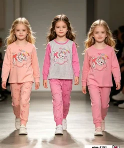 PiżamyDZIECIĘCA,Size 1-5lat,paczka 5szt, 1 kolor